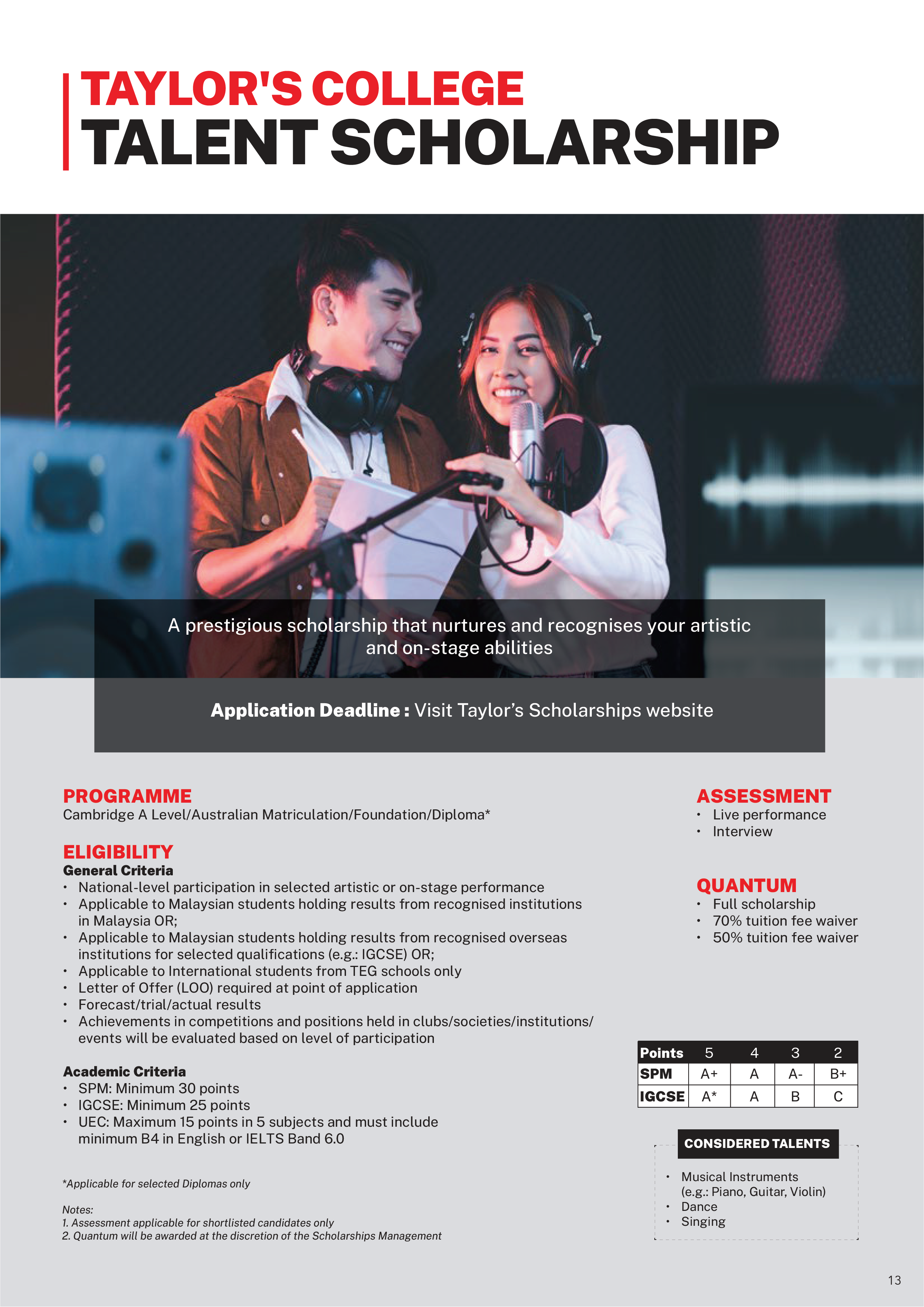 Taylor's Excellence Award — page 6